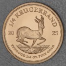 Goldmünze 1/4oz "Krügerrand" aktueller Jahrgang (Südafrika)