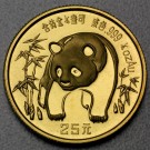 Goldmünze 1/4oz "Panda - 1986" (China) 