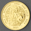 Goldmünze 1/4oz "The Yale of Beaufort" 2023 Royal Tudor Beasts (Großbritannien)