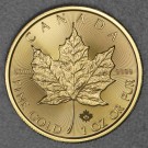 Goldmünze 1oz "Maple Leaf" aktueller Jahrgang (Kanada)
