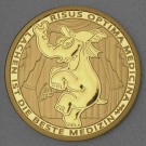 Goldmünze 1oz "Risus Optima Medicina" 2023 Ottifanten – Funnyfant (Tuvalu)