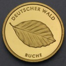 Goldmünze "20 Euro BRD 2011 Buche" Deutscher Wald