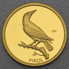 Goldmünze "20 Euro BRD 2017 Pirol" Heimische Vögel