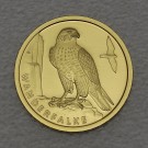 Goldmünze "20 Euro BRD 2019 Wanderfalke" Heimische Vögel