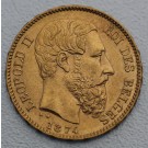 Goldmünze 20 Francs "Leopold II." (Belgien)