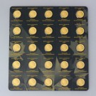 Goldmünze 25 x 1g "Maple Leaf/Maplegram" Set – 25-teilig (Kanada)