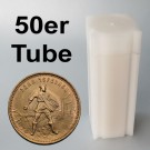 Goldmünze 50 x 10 Rubel "Tscherwonetz" Tube (Russland)