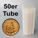 Goldmünze 50 x "2 Rand" Tube (Südafrika)
