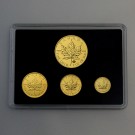 Goldmünze "Maple Leaf" Set – 4-teilig 1oz+1/2oz+1/4oz+1/10oz (Kanada)