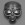 Silber 3-D Barren "Alien Head" 2oz, gegossen 