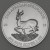Silbermünze 1oz "Springbock" 2018 (Gabun)