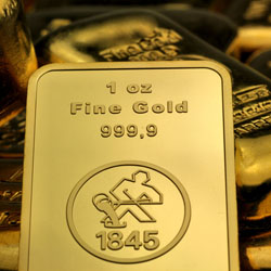 1oz Goldbarren
